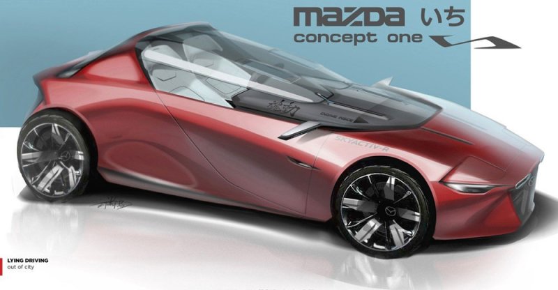 مازدا Ichi Concept One الهجينيه