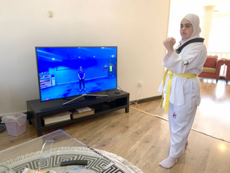 البنعلي تجتاز دورة مدربي الباراتيكواندو الأولى
