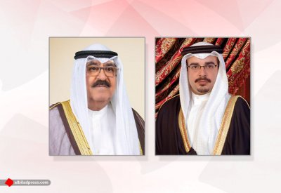 سمو ولي العهد يهنئ سمو الشيخ مشعل الأحمد الجابر الصباح بتعيينه وليًا للعهد بدولة الكويت