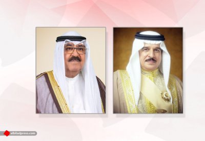 الملك يجري اتصالا هاتفيا مع الشيخ مشعل الاحمد الجابر الصباح بمناسبة تعيينه وليًا للعهد