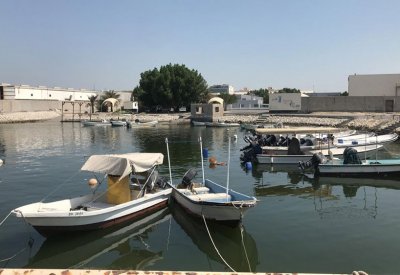 البدء بتنفيذ مزلق القوارب في مرفأ القرية 