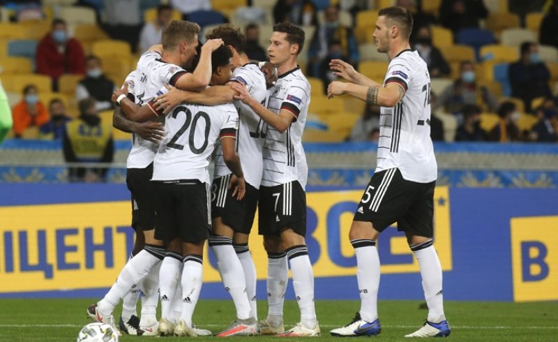 فوز منتخب المانيا على أوكرانيا في دوري أمم أوروبا لكرة القدم