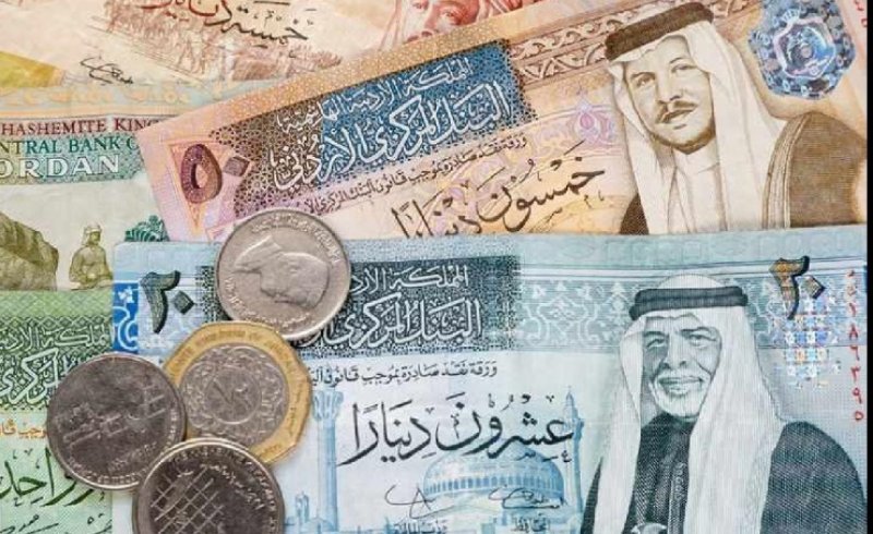 إجمالي موجودات البنوك في الأردن بلغ 55.27 مليار دينار