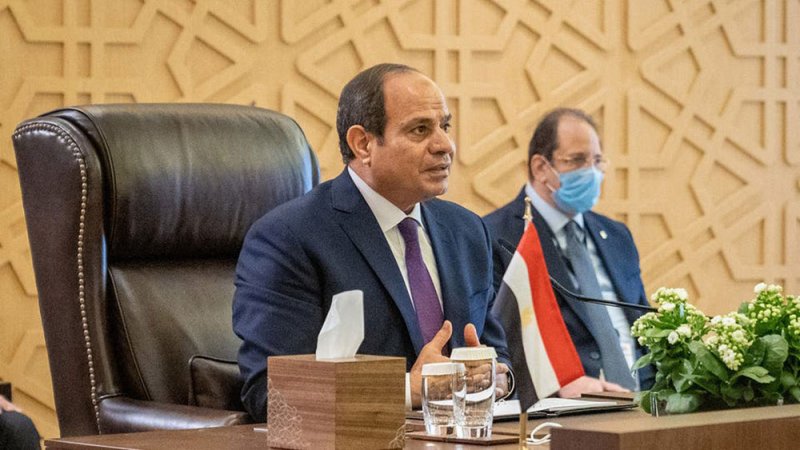 السيسي: لا مصالحة مع من يريد هدم مصر