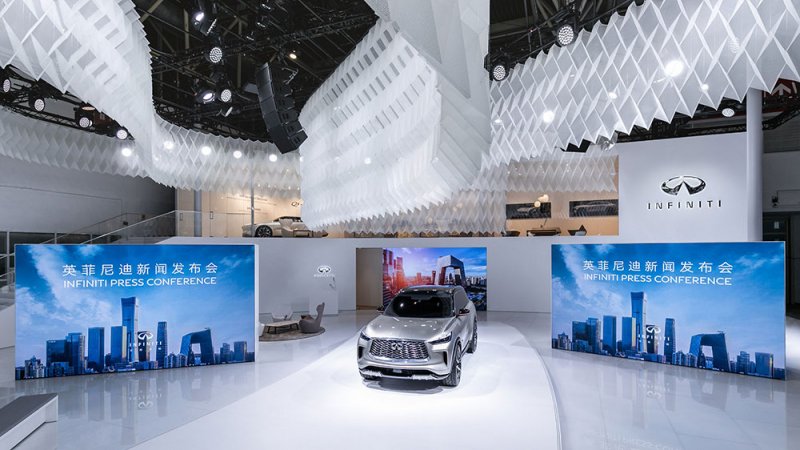 إنفينيتي QX60 مونوغراف تشارك لأول مرة في معرض بكين للسيارات 