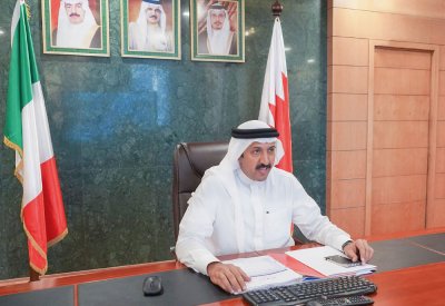 عبدالله بن أحمد: تقدم بالعلاقات البحرينية الإيطالية