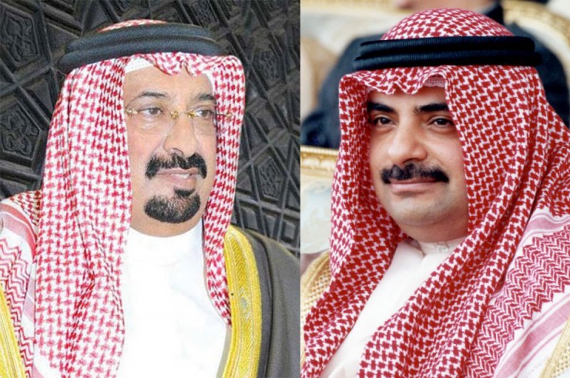 سمو الشيخ سلمان بن خليفة يهنئ رئيس نادي المحرق
