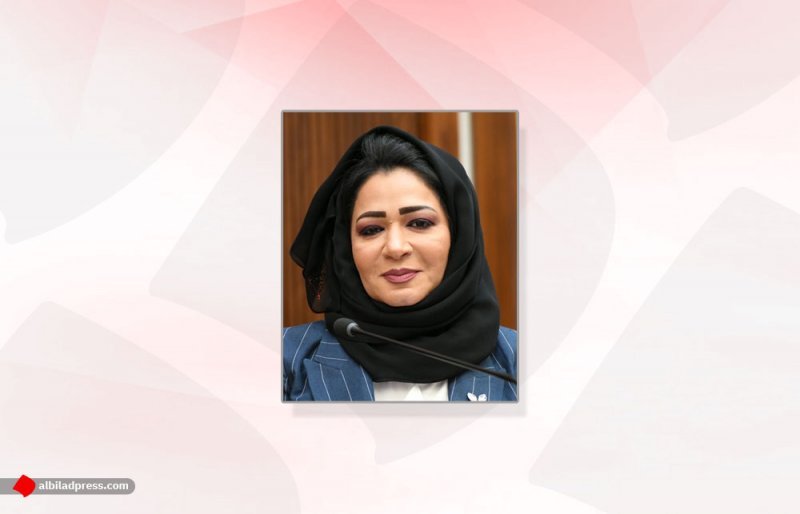 بالصورة: جميلة سلمان ناعية زوجها اللواء بوحمود: ستبقى بذاكرة البحرين وفي عمق روحي