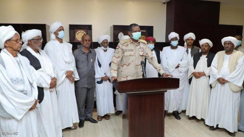 دقلو: نعمل على حل أزمة شرق السودان بالتراضي