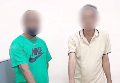 القبض على شخصين سارق المصوغات الذهبية ومخفيها
