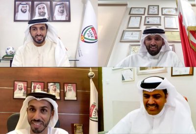 علي بن خليفة وراشد بن حميد يبحثان تعزيز التعاون المشترك
