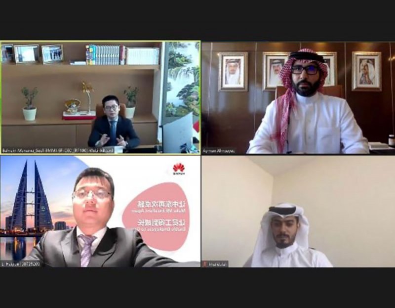 المؤيد يبحث مع الرئيس التنفيذي لشركة هواوي دعم القطاع الشبابي والرياضي