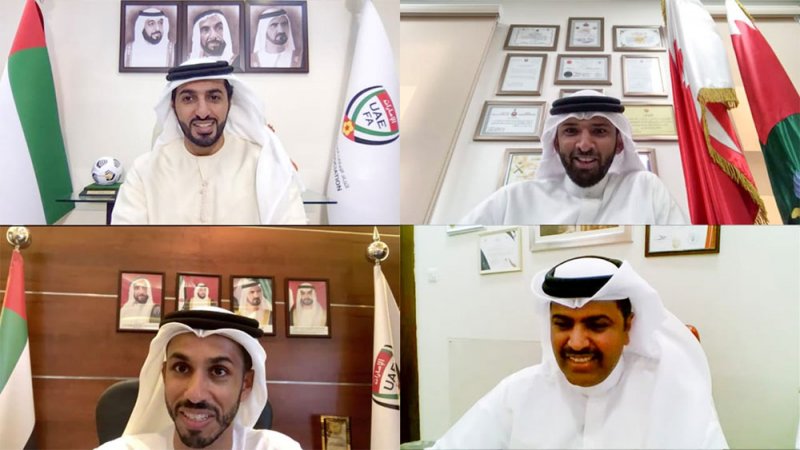 علي بن خليفة وراشد بن حميد يبحثان تعزيز التعاون المشترك