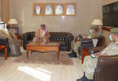 مدير أركان الحرس الوطني يستقبل النائبين الذوادي والمالكي