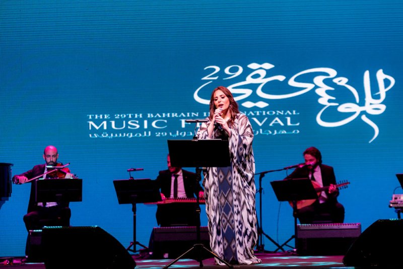 الفنانة العالمية عبير نعمة تحيي أولى حفلات مهرجان البحرين الدولي للموسيقى