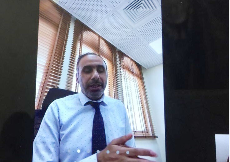 المهندس علي السلم رئيس قسم التنسيق والمتابعة