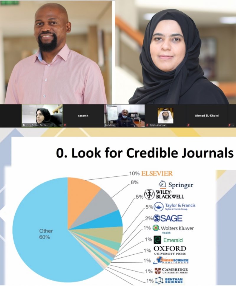 المقهى البحثي بجامعة الخليج العربي في حلقته الأولى يناقش "اختيار المجلات العلمية لنشر الأبحاث"