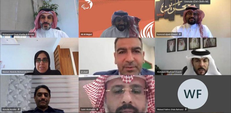 اللجنة العليا لدورة الالعاب البارالمبية الآسيوية للشباب 2021 تعقد اجتماعها الاول