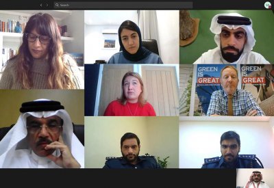 مدير تنفيذ الأحكام يجتمع مع رئيس البرامج بالسفارة البريطانية