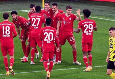 بايرن يهزم دورتموند في ملعبه وينفرد بالصدارة