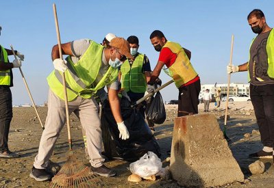 ‎محافظة العاصمة تنظم الحملة الثانية لتنظيف ساحل كرباباد