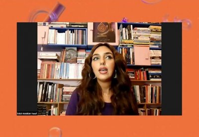 دلال عبدالله تروي "حكايا الشعوب“ بالشارقة الدولي للكتاب