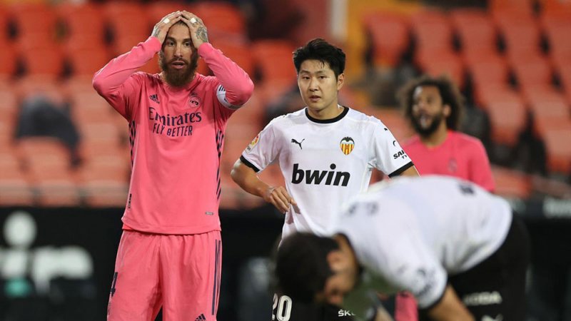 ريال مدريد يسقط برباعية امام فالنسيا