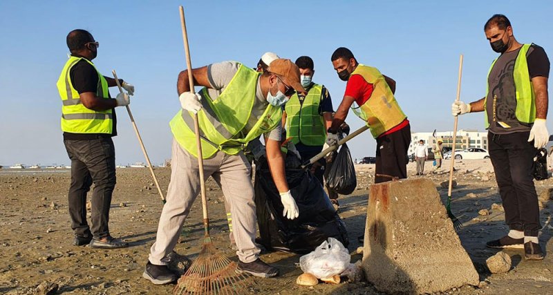 ‎محافظة العاصمة تنظم الحملة الثانية لتنظيف ساحل كرباباد