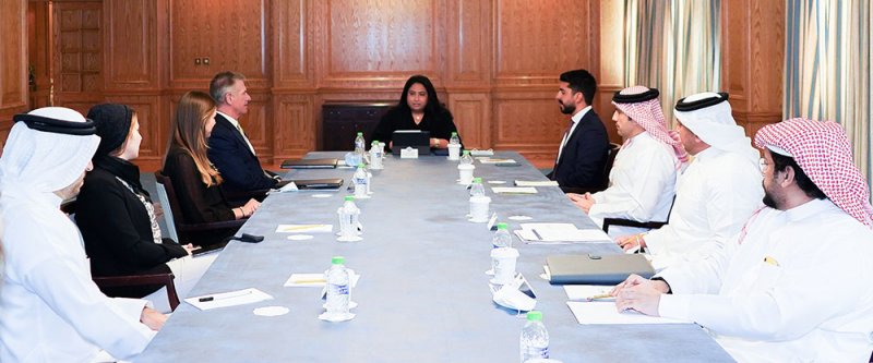 وكيل الخارجية تجتمع مع المدير التنفيذي للمعهد الدولي للدراسات الاستراتيجية في الشرق الأوسط