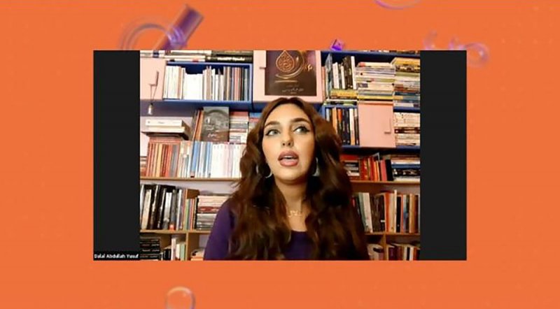 دلال عبدالله تروي "حكايا الشعوب“ بالشارقة الدولي للكتاب