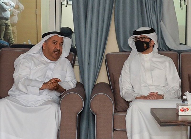 النصف يزور اتحاد ألعاب القوى ويطلع على خططه لأولمبياد طوكيو 2020 وآسياد هانجغو 2022