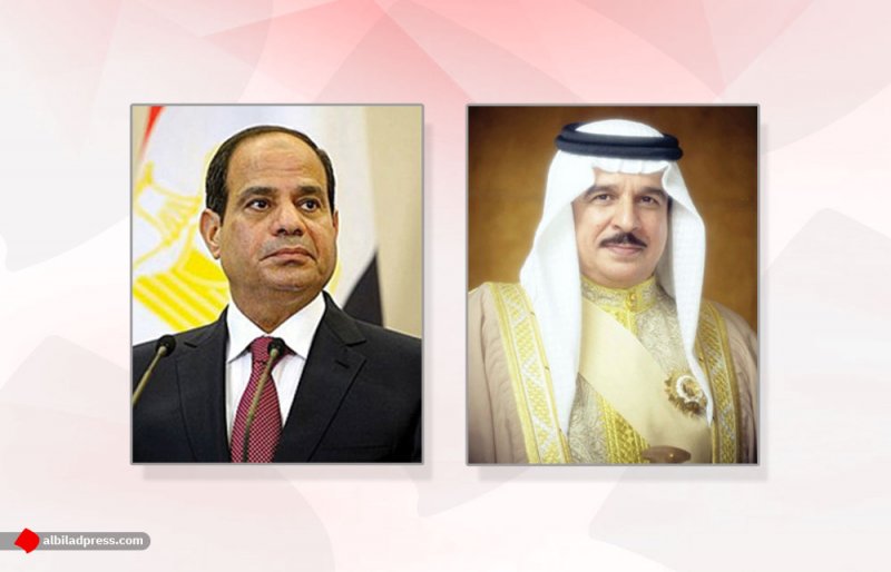 جلالة الملك المفدى يتلقى برقية تعزية من الرئيس المصري