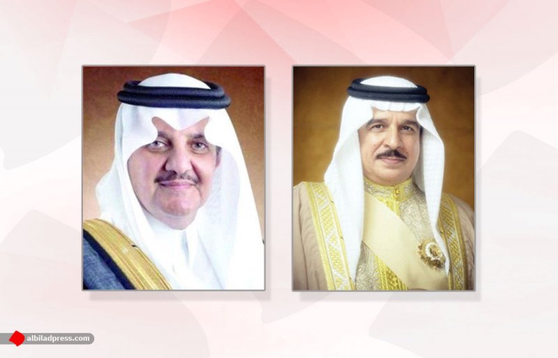 جلالة الملك المفدى يتلقى اتصالاً هاتفياً من سمو الأمير سعود بن نايف
