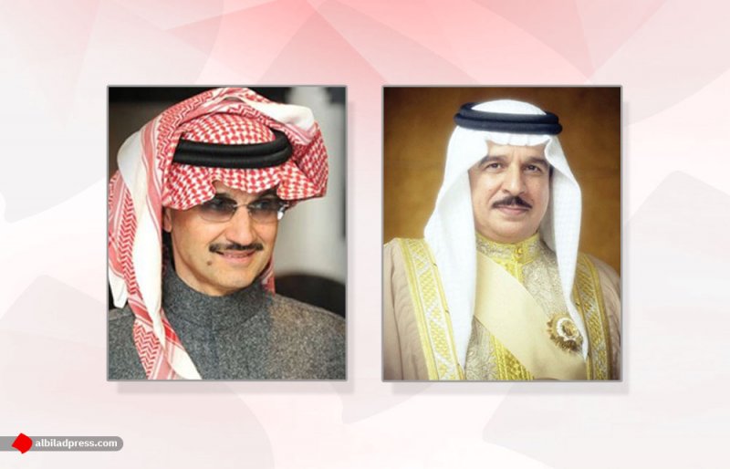 جلالة الملك المفدى يتلقى اتصالاً هاتفياً من سمو الأمير الوليد بن طلال