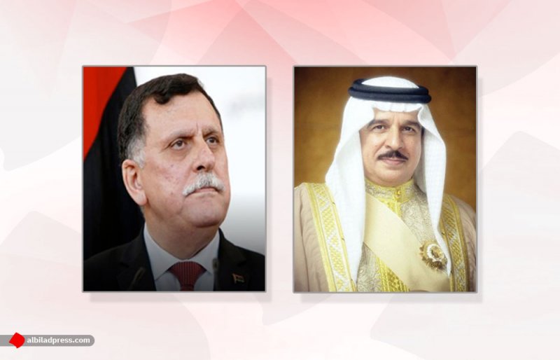 جلالة الملك المفدى يتلقى برقية تعزية من رئيس المجلس الرئاسي الليبي