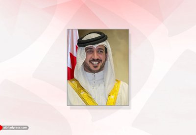 سمو الشيخ خالد بن حمد يقدم التعازي الى جلالة الملك وسمو ولي العهد