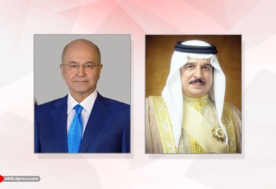 جلالة الملك المفدى يتلقى اتصالا هاتفيا من الرئيس العراقي