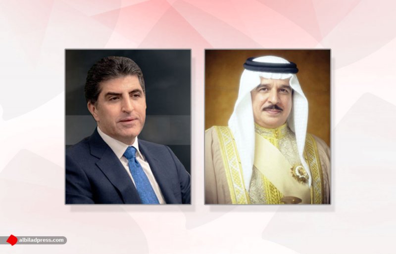 جلالة الملك المفدى يتلقى برقية تعزية من رئيس اقليم كردستان العراق