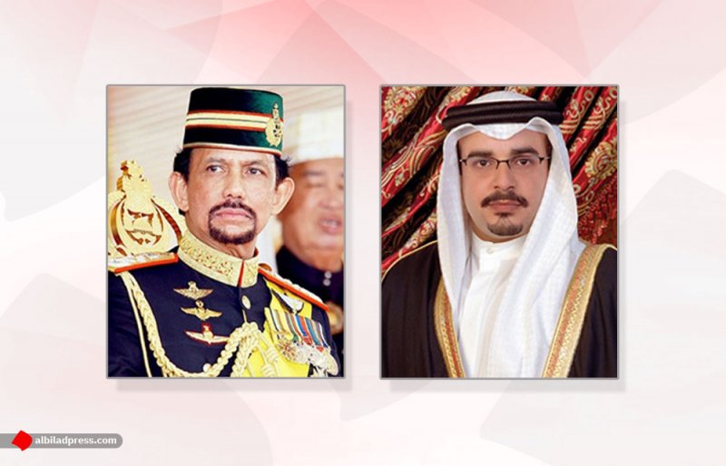 سمو ولي العهد يتلقى برقية تعزية ومواساة من سلطان بروناي دار السلام