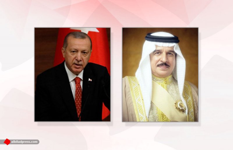 جلالة الملك المفدى يتلقى اتصالا هاتفيا من الرئيس التركي