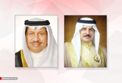 جلالة الملك المفدى يتلقى برقية تعزية ومواساة من سمو الشيخ جابر المبارك الحمد الصباح
