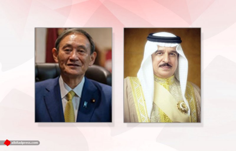 جلالة الملك المفدى يتلقى برقية تعزية من رئيس وزراء اليابان