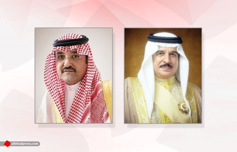 جلالة الملك المفدى يتلقى برقية تعزية ومواساة من سمو الأمير مشعل بن ماجد بن عبدالعزيز