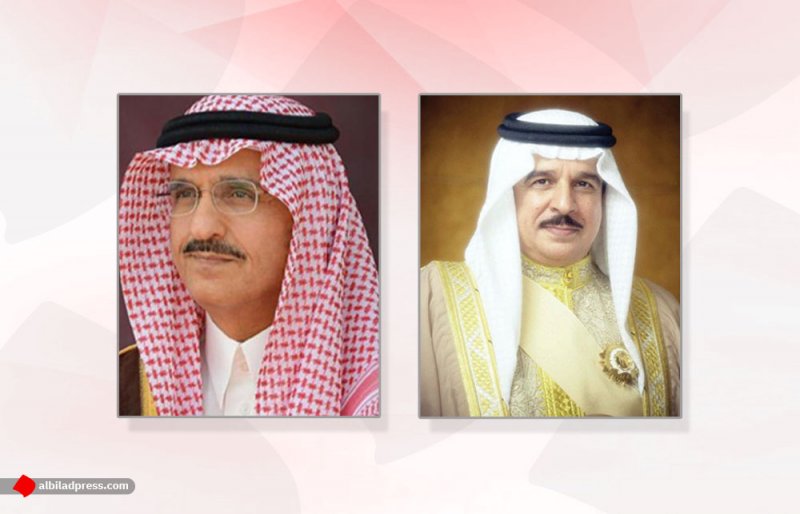 جلالة الملك المفدى يتلقى برقية تعزية ومواساة من سمو الأمير خالد بن بندر بن عبدالعزيز
