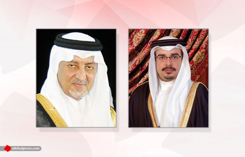 سمو ولي العهد يتلقى برقية ومواساة من سمو الأمير خالد الفيصل آل سعود
