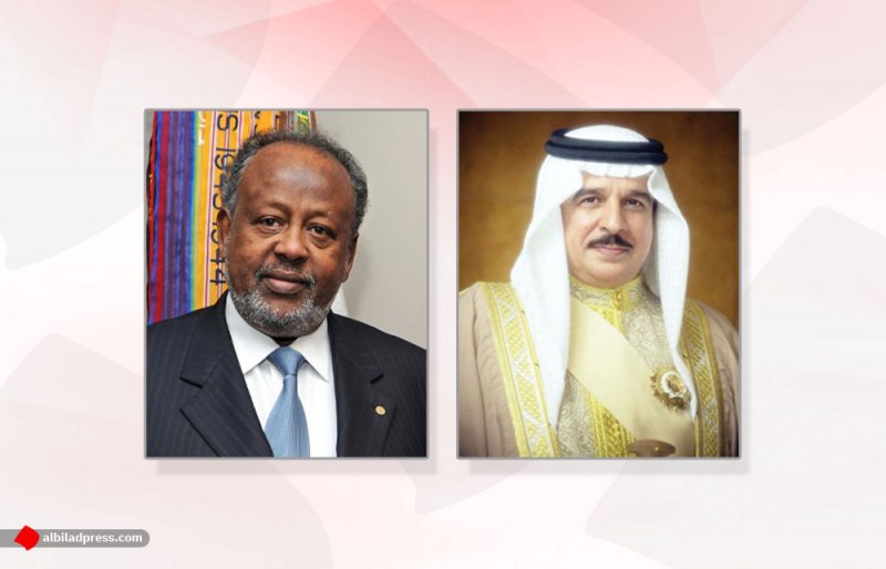 جلالة الملك المفدى يتلقى برقية تعزية من رئيس جيبوتي