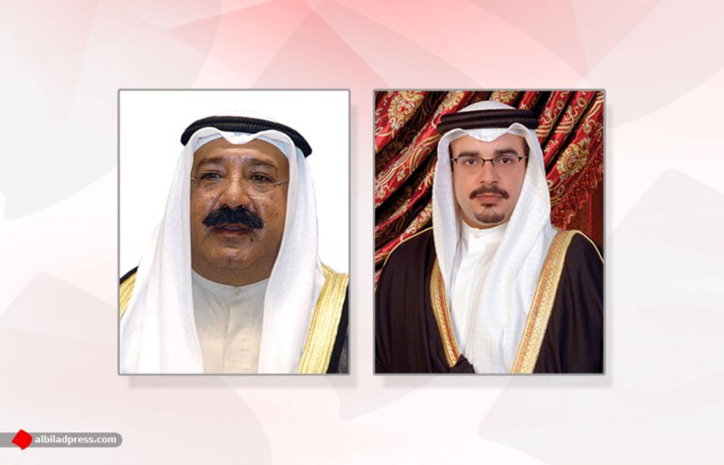 سمو ولي العهد رئيس الوزراء يتلقى برقية تعزية من الشيخ ناصر صباح الأحمد الصباح
