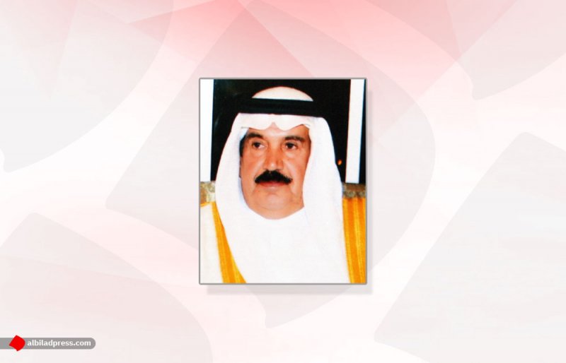 دعيج بن سلمان يرفع تعازيه لجلالة الملك المفدي وولي العهد