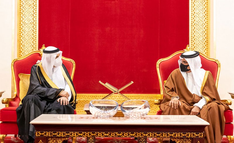 سمو ولي العهد رئيس الوزراء يستقبل مستشار خادم الحرمين الشريفين ووزير الطاقة السعودية