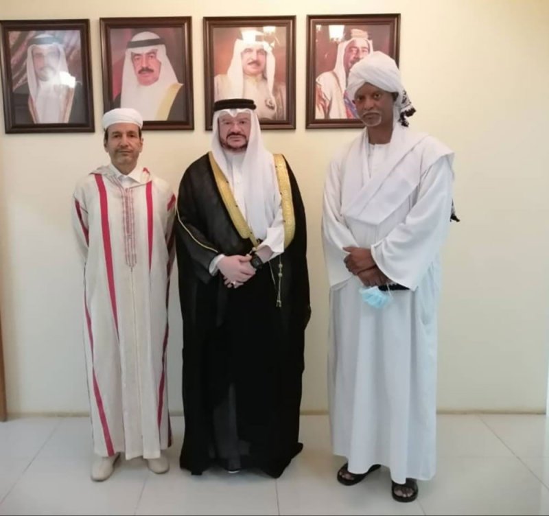سفارة البحرين في الخرطوم تستقبل المعزين في وفاة صاحب السمو الملكي الأمير خليفة بن سلمان آل خليفة